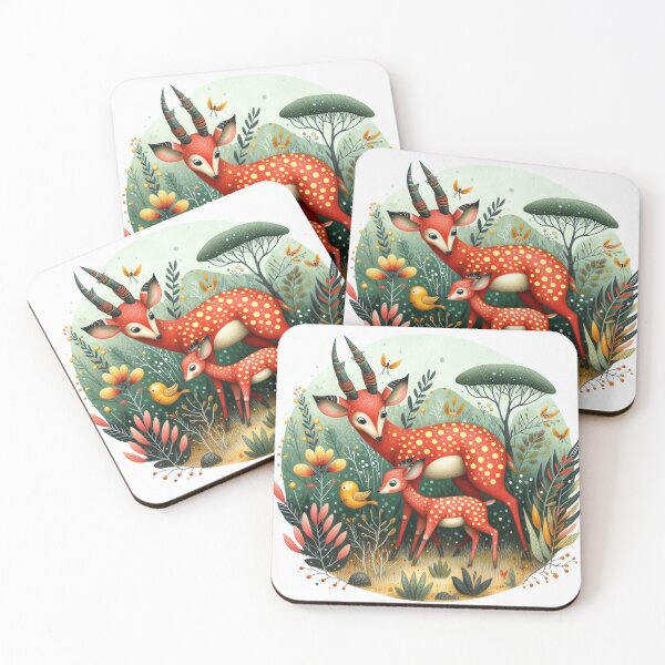 Item preview, Cheerful Antelopes designed and sold by Beyondnote-Art.