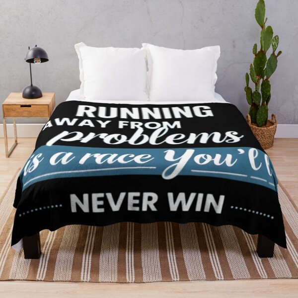 Item preview, Motivational Design: Don't Run from Problems designed and sold by Dakson Design - Fantasy Art.