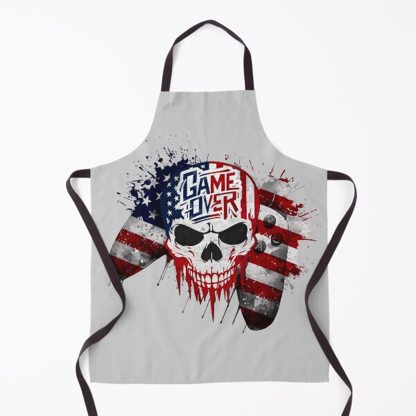 Item preview, American Flag Skull & Gaming Controller Tattoo Design. Cool Gamer Art for Stickers, T-shirts, Mugs & Home Decor. designed and sold by JoseFrancese.