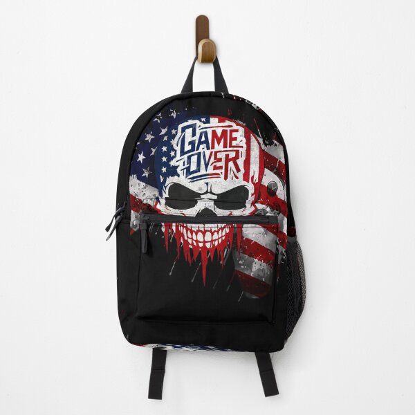 Item preview, American Flag Skull & Gaming Controller Tattoo Design. Cool Gamer Art for Stickers, T-shirts, Mugs & Home Decor. designed and sold by JoseFrancese.