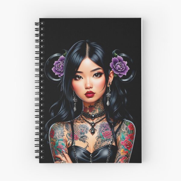 Item preview, Tattooed Asian Girl designed and sold by Bunmigraphics .