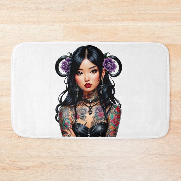 Item preview, Tattooed Asian Girl designed and sold by Bunmigraphics .