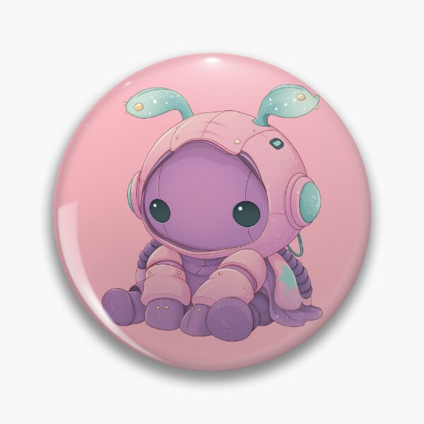 Item preview, Kawaii Space Squid - Cute Alien Cephalopod designed and sold by TheSillySartor.