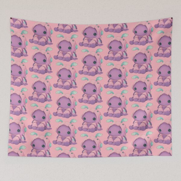 Item preview, Kawaii Space Squid - Cute Alien Cephalopod designed and sold by TheSillySartor.