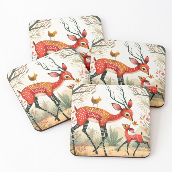 Item preview, Cheerful Antelopes designed and sold by Beyondnote-Art.