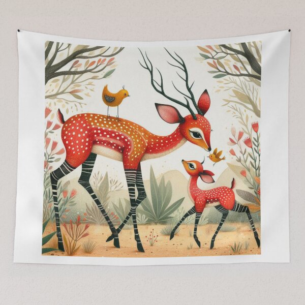 Item preview, Cheerful Antelopes designed and sold by Beyondnote-Art.