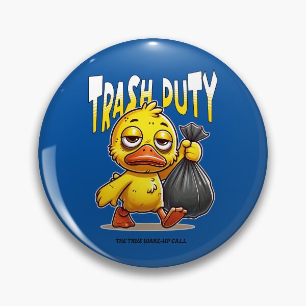 Item preview, Wake-Up Call with Trash designed and sold by celcino-studio.