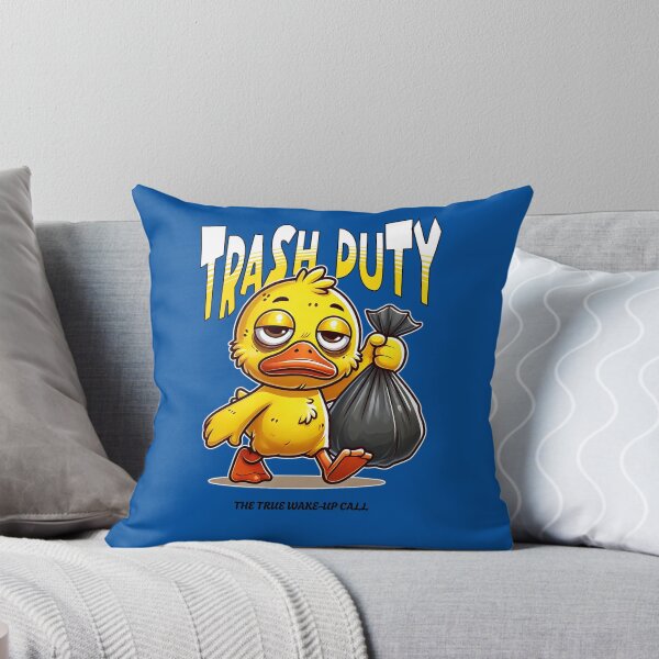 Item preview, Wake-Up Call with Trash designed and sold by celcino-studio.
