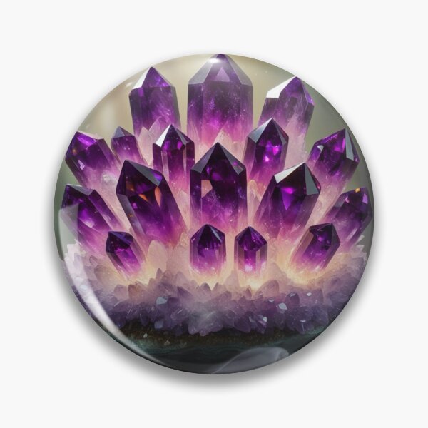 Item preview, Radiant Amethyst Crystal Bloom designed and sold by Bilikaru.
