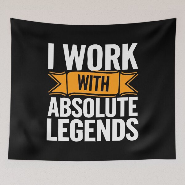 Item preview, Funny Work Colleague Joke Gift Legends co-worker retirement designed and sold by w1ckerman.