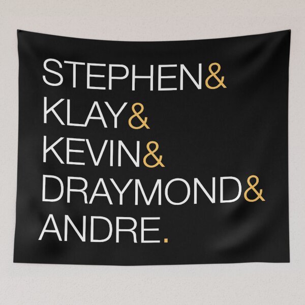 Item preview, Warriors Death Line Up Stephen Klay Kevin Draymond & Andre Funny Gift Fan Support designed and sold by Teeleo.