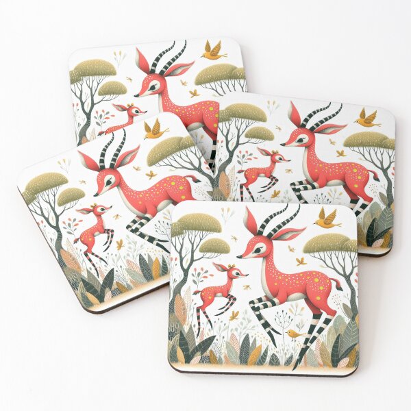 Item preview, Cheerful Antelopes designed and sold by Beyondnote-Art.