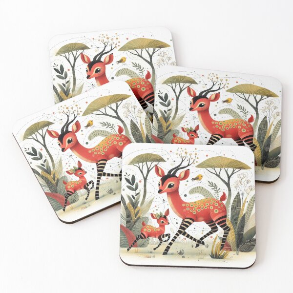 Item preview, Cheerful Antelopes designed and sold by Beyondnote-Art.