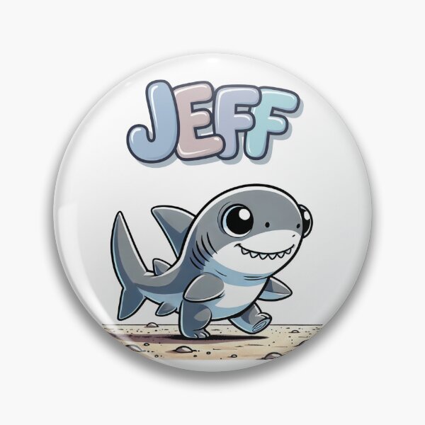 Item preview, Adorable Landshark Cartoon Art - Jeff Inspired Design designed and sold by sabily.