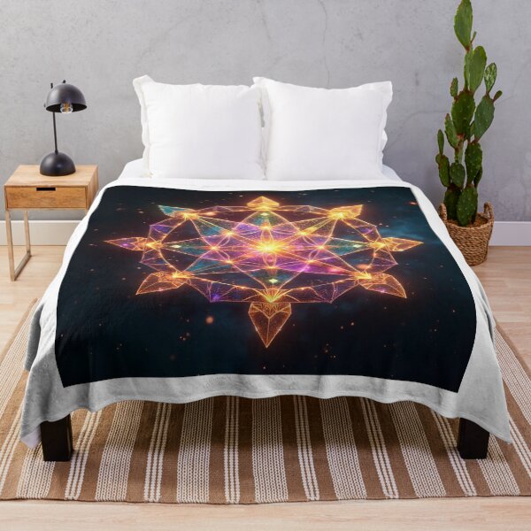 Item preview, Cosmic Sacred Geometry: Radiant Star Mandala designed and sold by Bilikaru.