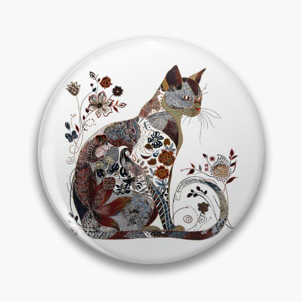 Item preview, cat pattern minimalist cat art, cat pattern funny  designed and sold by AddlPoolart.
