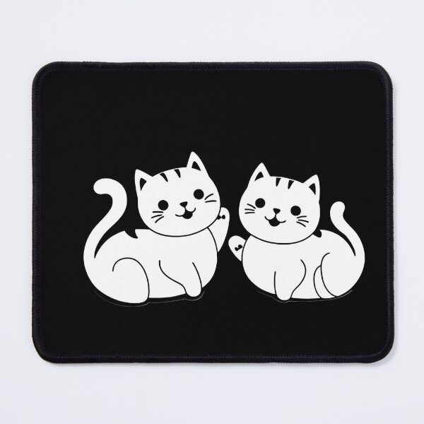 Item preview, Two cheerful cats designed and sold by clarazen.