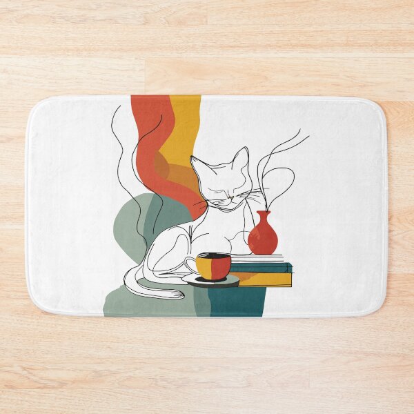 Item preview, Modern Minimalist Cat Artwork for Gifts, Home, and Style designed and sold by House Of Roza.