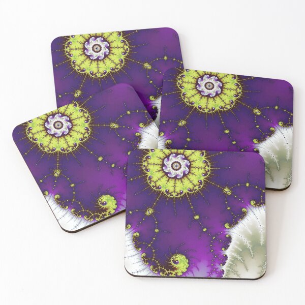 Item preview, Vibrant Spirals Purple Mandelbrot Fractal designed and sold by pinkal.