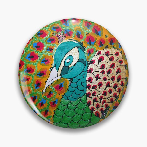 Artikelvorschau, Green peacock entworfen und verkauft von Gluecknika.