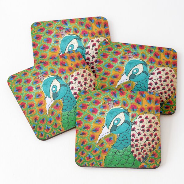 Artikelvorschau, Green peacock entworfen und verkauft von Gluecknika.