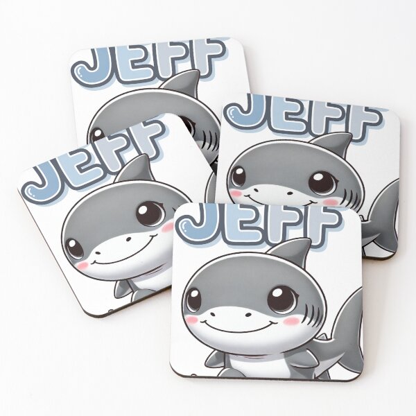 Item preview, Adorable Cartoon Landshark Design - Jeff-Inspired with Clean White Background designed and sold by sabily.