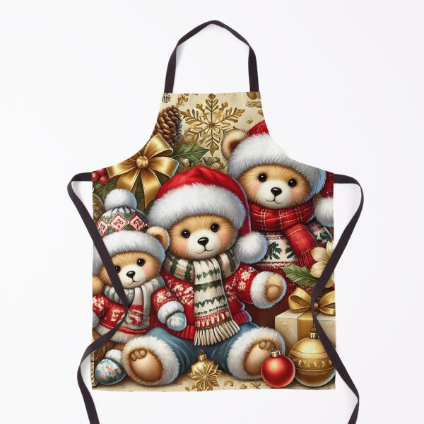 Item preview, Festive Bears in Christmas Attire designed and sold by aminz4.