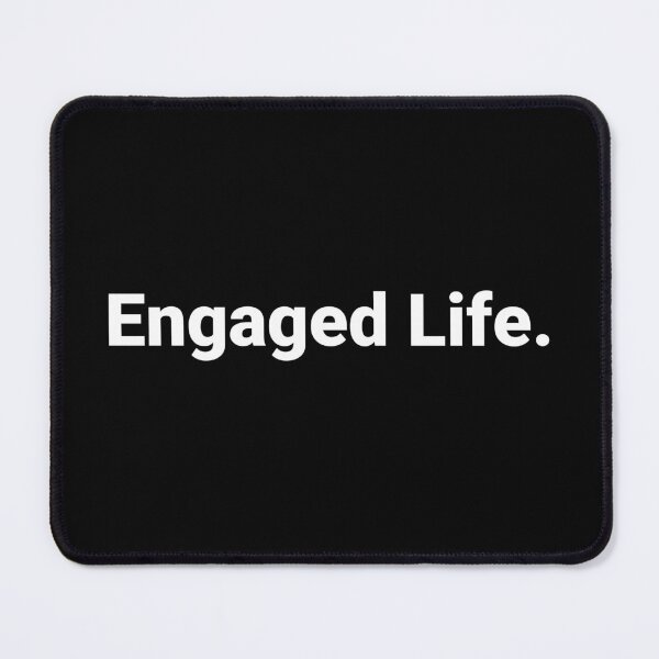 Item preview, Engaged Life. designed and sold by Text-based T-Shirts and Gifts.