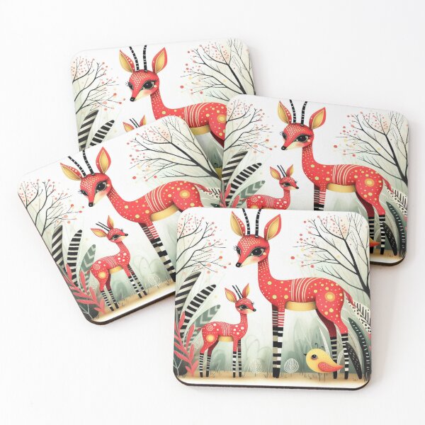 Item preview, Cheerful Antelopes designed and sold by Beyondnote-Art.