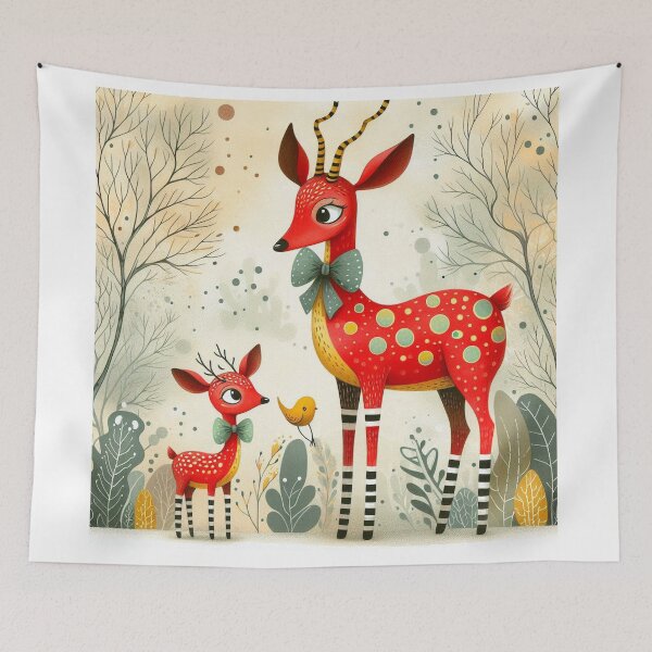 Item preview, Cheerful Antelopes designed and sold by Beyondnote-Art.
