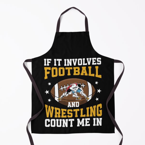 Item preview, If It Involves Football And Wrestling Count Me In Wrestler designed and sold by AdelinaPi.