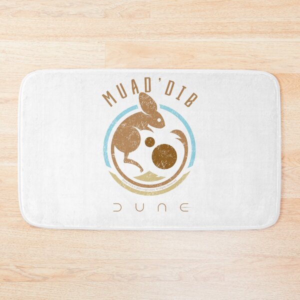 Item preview, Dune Muad Dib Arrakis Distressed Emblem designed and sold by wolfkin-design.