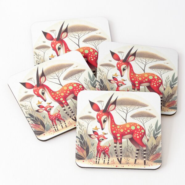 Item preview, Cheerful Antelopes designed and sold by Beyondnote-Art.