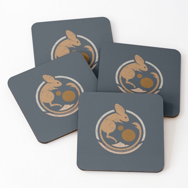 Item preview, Dune Arrakis Muad Dib Distressed Emblem designed and sold by wolfkin-design.