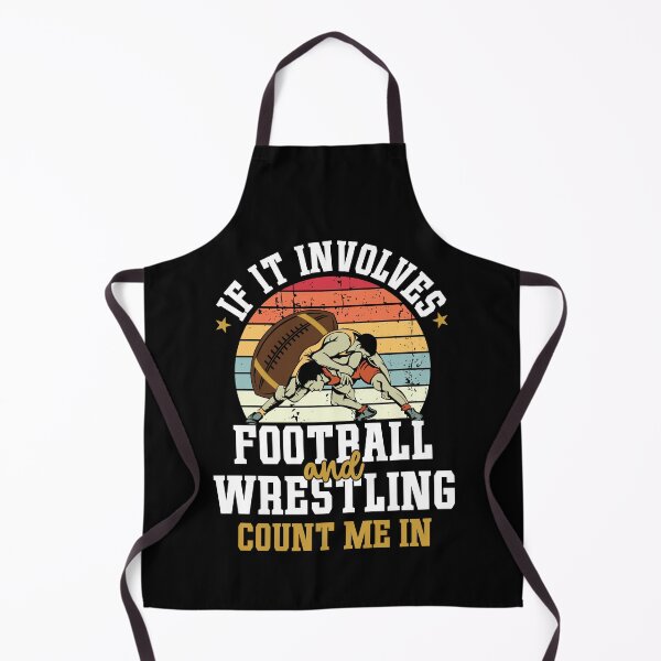 Item preview, If It Involves Football And Wrestling Count Me In Wrestler designed and sold by AdelinaPi.