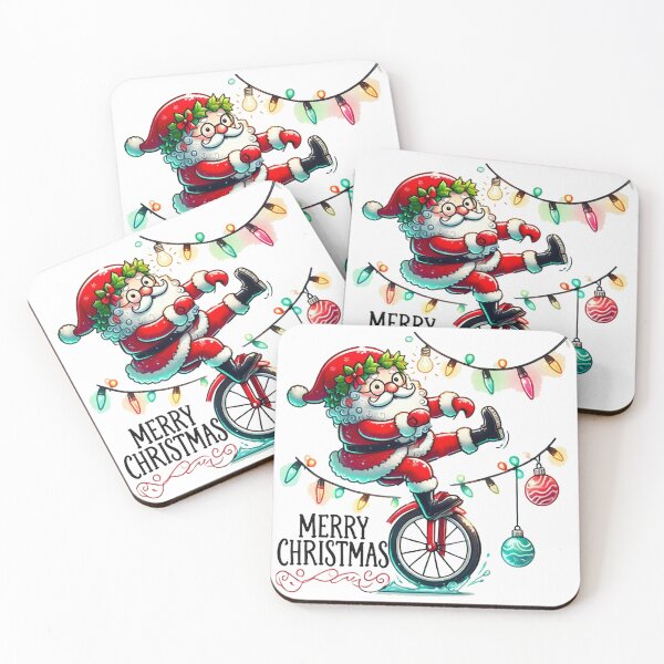 Item preview, Unicycle Christmas designed and sold by HaydenMillepied.