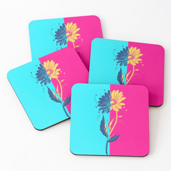 Item preview,   Split Daisy Pop Art designed and sold by DC014.