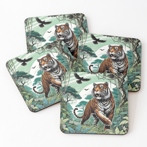 Item preview, Tiger in the Forest: Wild Majesty Unleashed designed and sold by sanattasarim.