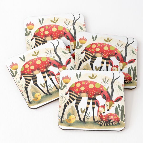 Item preview, Cheerful Antelopes designed and sold by Beyondnote-Art.