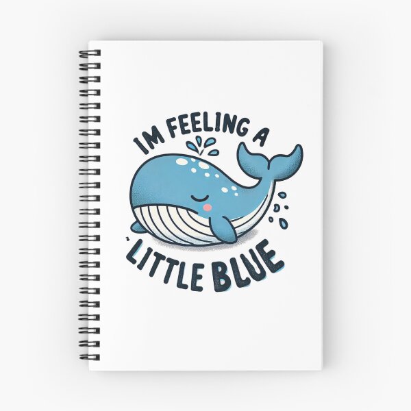 Item preview, I'M Feeling a Little Blue designed and sold by Anupios.