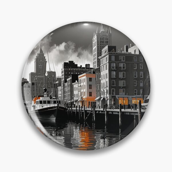 Item preview, Detroit Harbor designed and sold by Aise06.