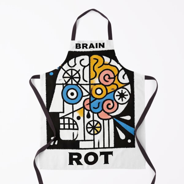 Item preview, Brain Rot – Word of the Year Humor Design designed and sold by OzzFrequency.