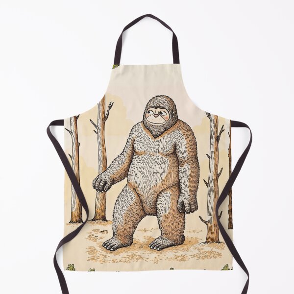 Item preview, Cute Storybook Styled Bigfoot Art designed and sold by H G  Designs.