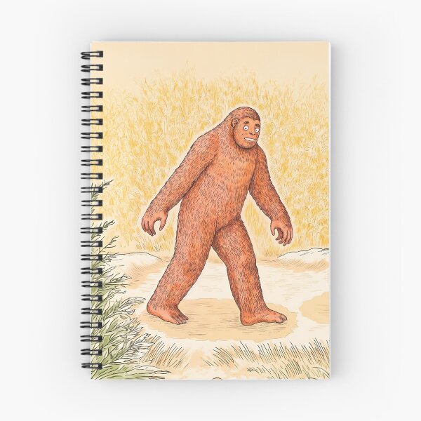 Item preview, Cute Storybook Style Woodland Bigfoot Walking designed and sold by H G  Designs.