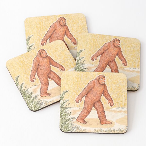 Item preview, Cute Storybook Style Woodland Bigfoot Walking designed and sold by H G  Designs.