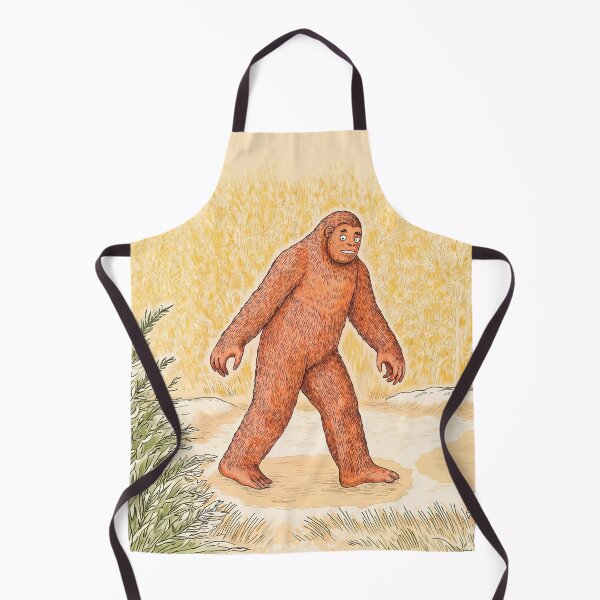 Item preview, Cute Storybook Style Woodland Bigfoot Walking designed and sold by H G  Designs.