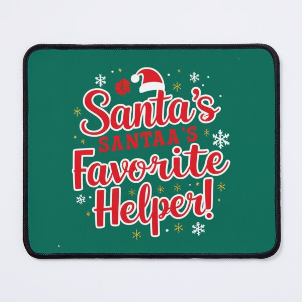 Item preview, Santa’s Favorite Helper T-Shirt – Festive Holiday Cheer designed and sold by Design Fusion.