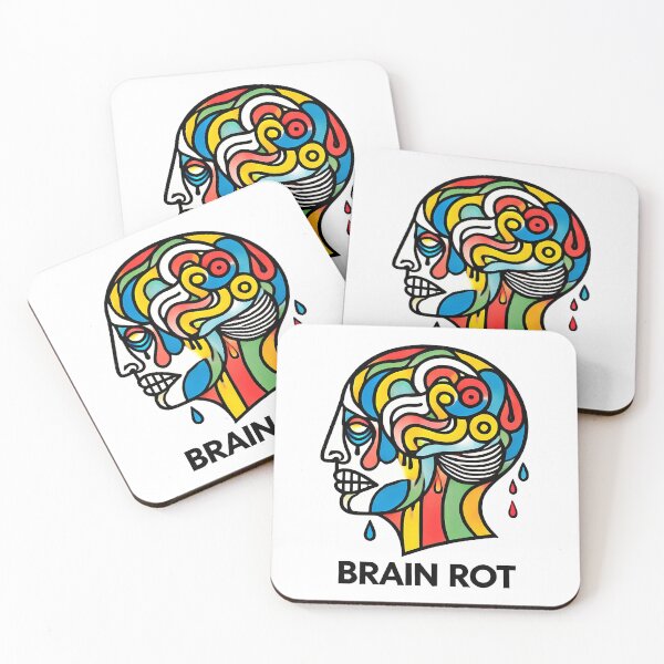 Item preview, Brain Rot – Word of the Year Humor Design designed and sold by OzzFrequency.