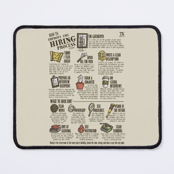 Item preview, How to Improve the Hiring Process (TKsuited) designed and sold by TKsuited.