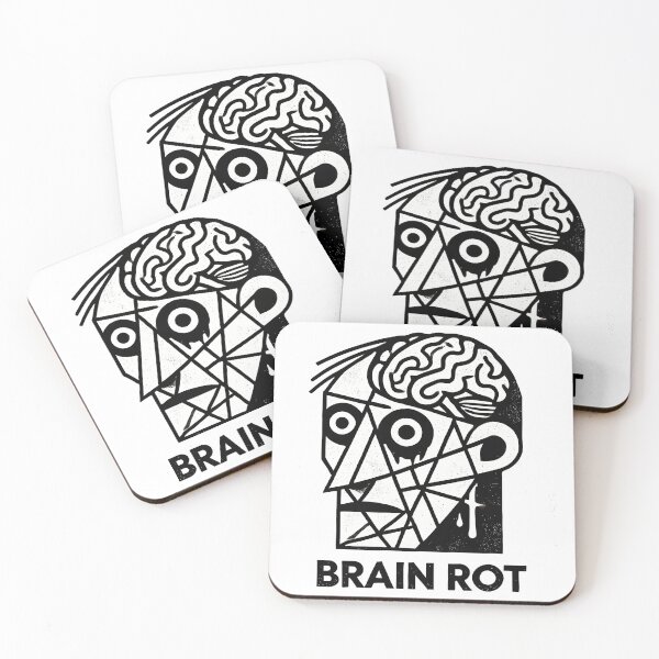 Item preview, Brain Rot – Word of the Year Humor Design designed and sold by OzzFrequency.